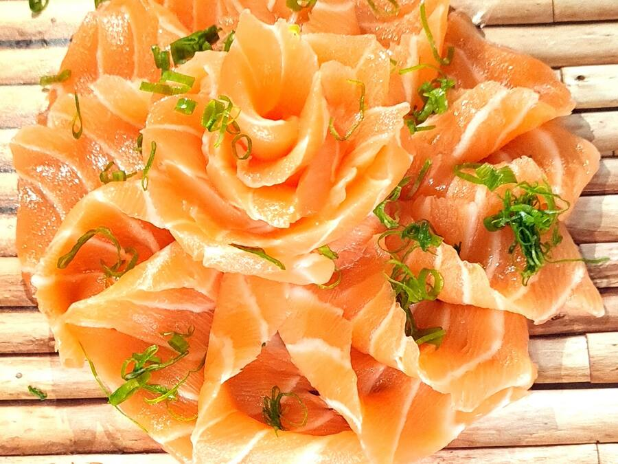 Carpaccio de Salmão 14 a 16 Fatias