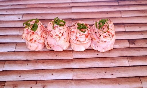 Jô de Salmão Maçaricado 4 Peças
