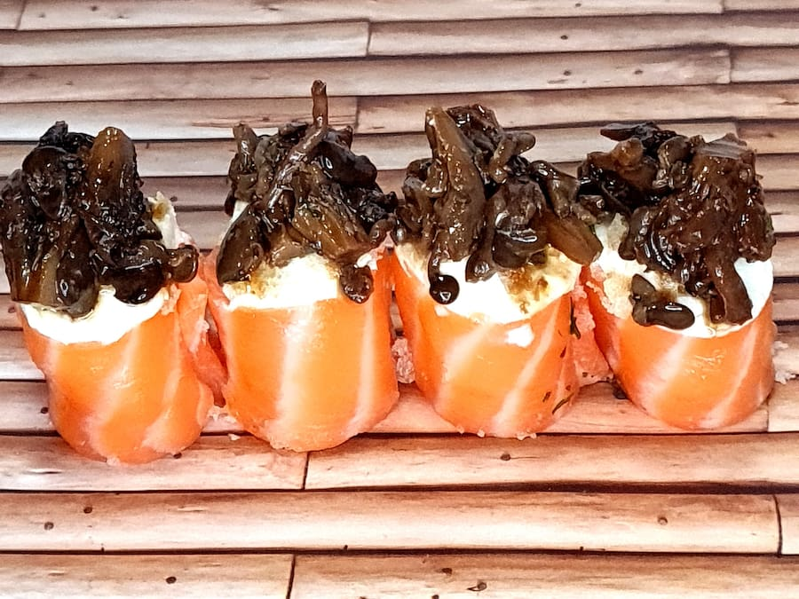 Jô de Shimeji com Cream Cheese 4 Unidades
