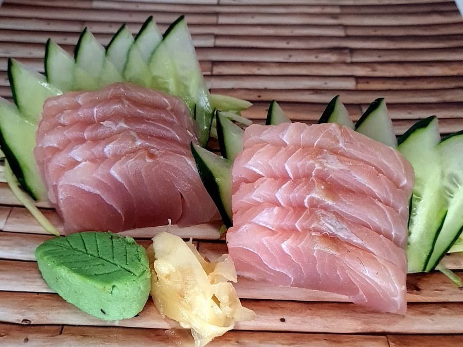 Sashimi de Peixe Branco 10 Fatias