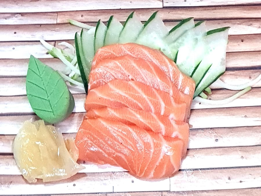 Sashimi Salmão 5 Fatias