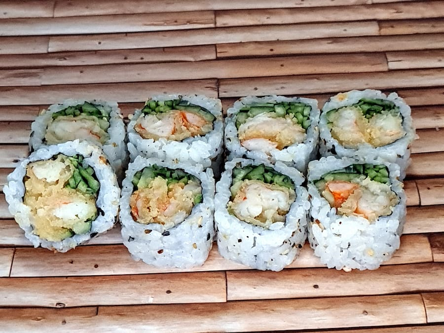 Uramaki de Camarão 8 Unidades