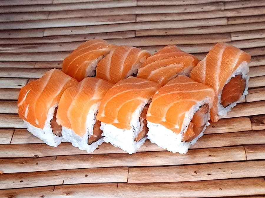 Uramaki de Salmão Especial 8 Unidades