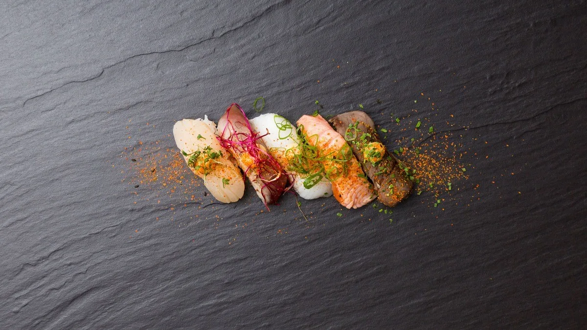 Grillet nigiri kammusling