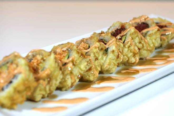 Half and Half Tempura Roll