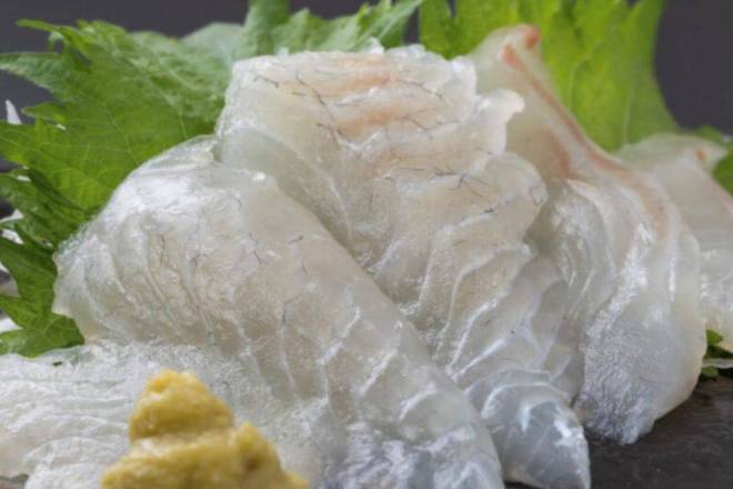 Halibut Sashimi