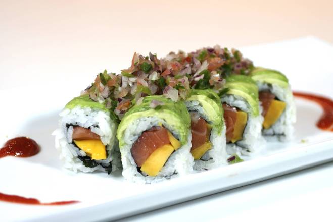 Mango Salmon Delight Roll