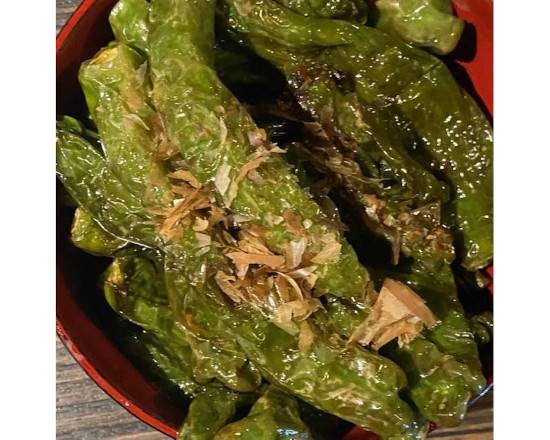 Shishito Pepper with Bonito Flakes