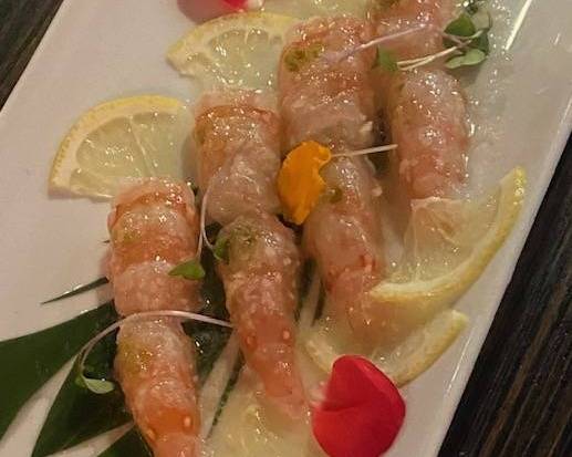 Sweet Shrimp Carpaccio