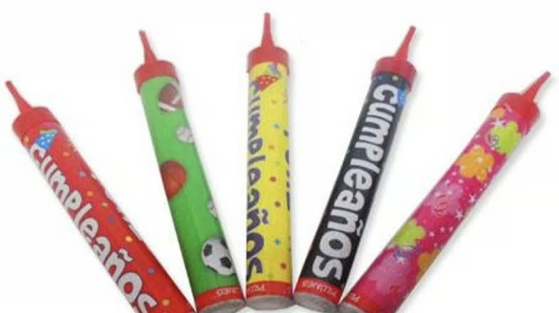 Vela Sparkler Colores