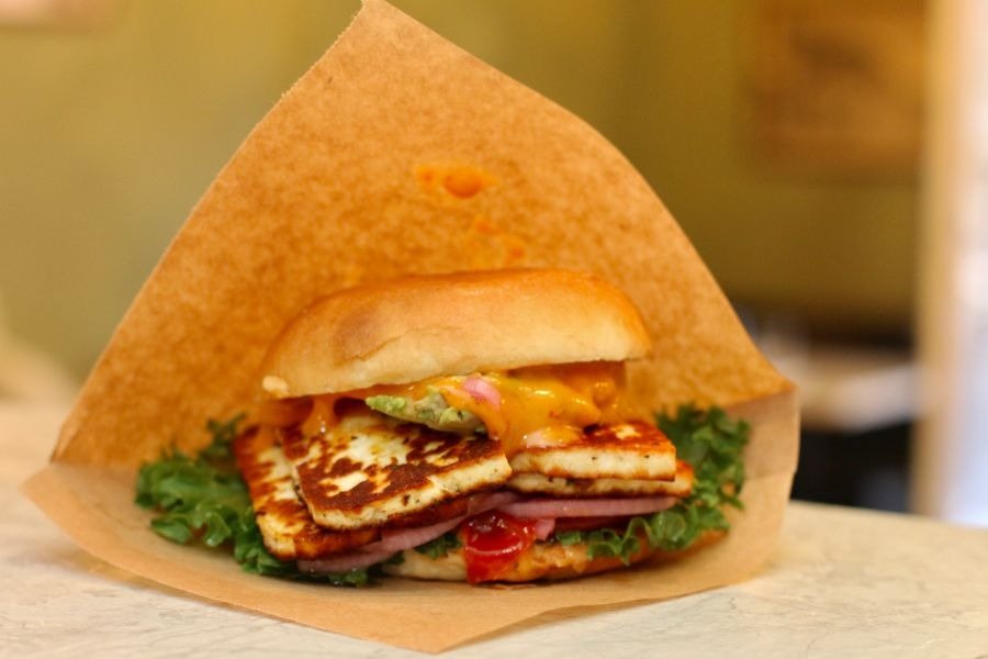 Halloumi Burger
