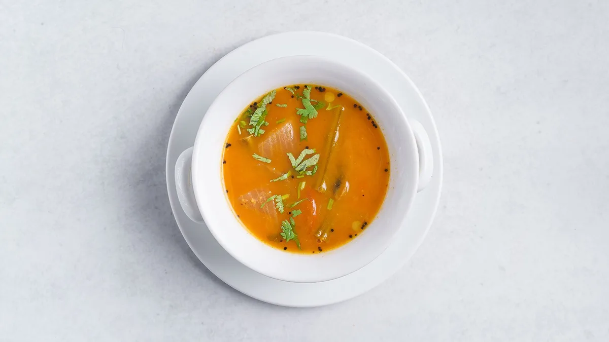 Portion of Sambar