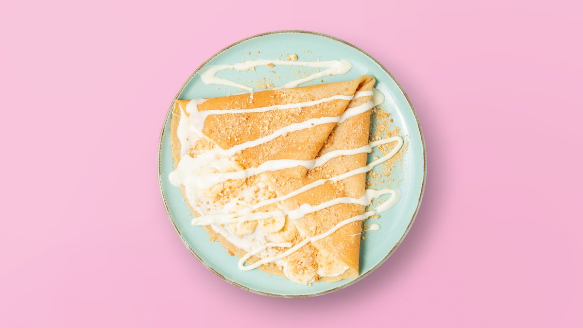 Crepe Lidia with White Chocolate