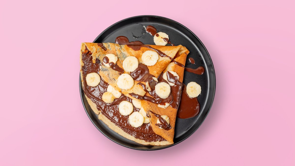 Crepe with Chocolate and Banana