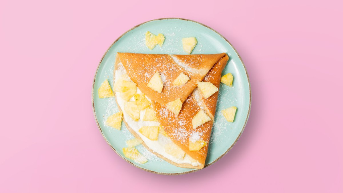 Pineapple Crepe