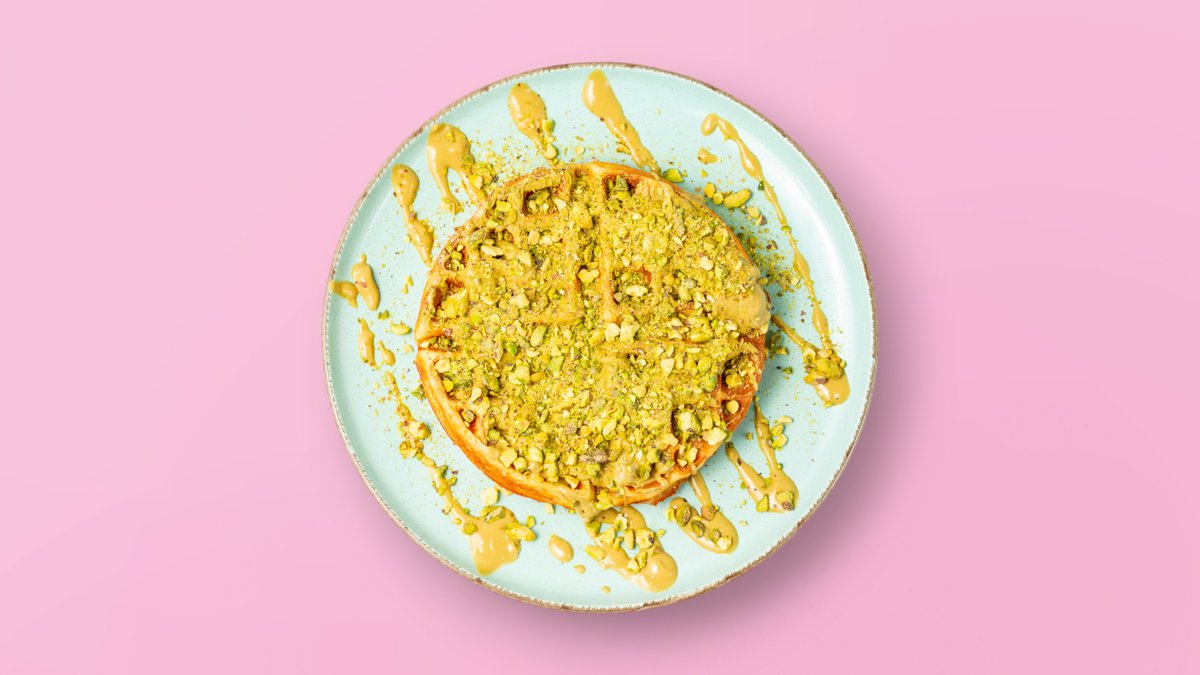 Pistachio Waffle