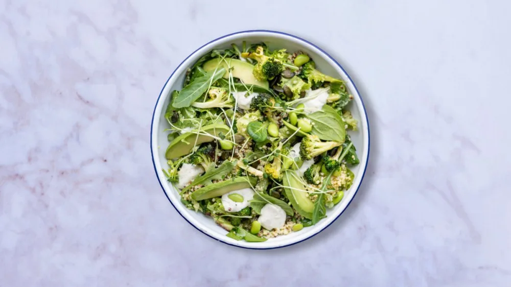 Super green salad