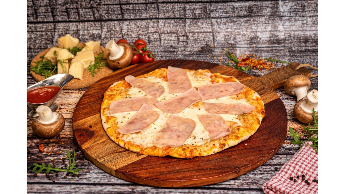 Pizza prosciuto cotto