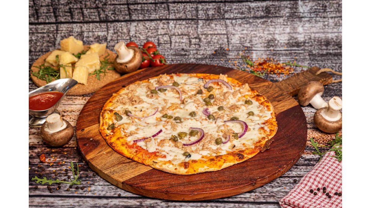 Pizza Tonno Party 60x40