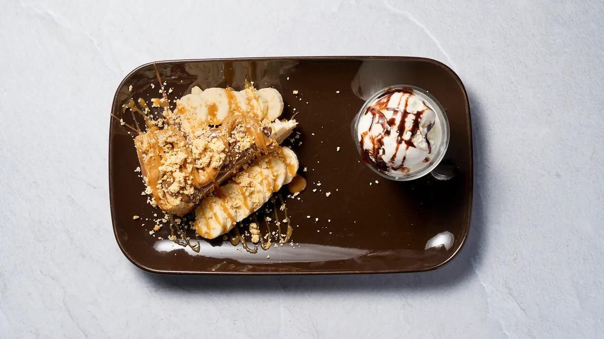 Peanutty Banana Cheesecake