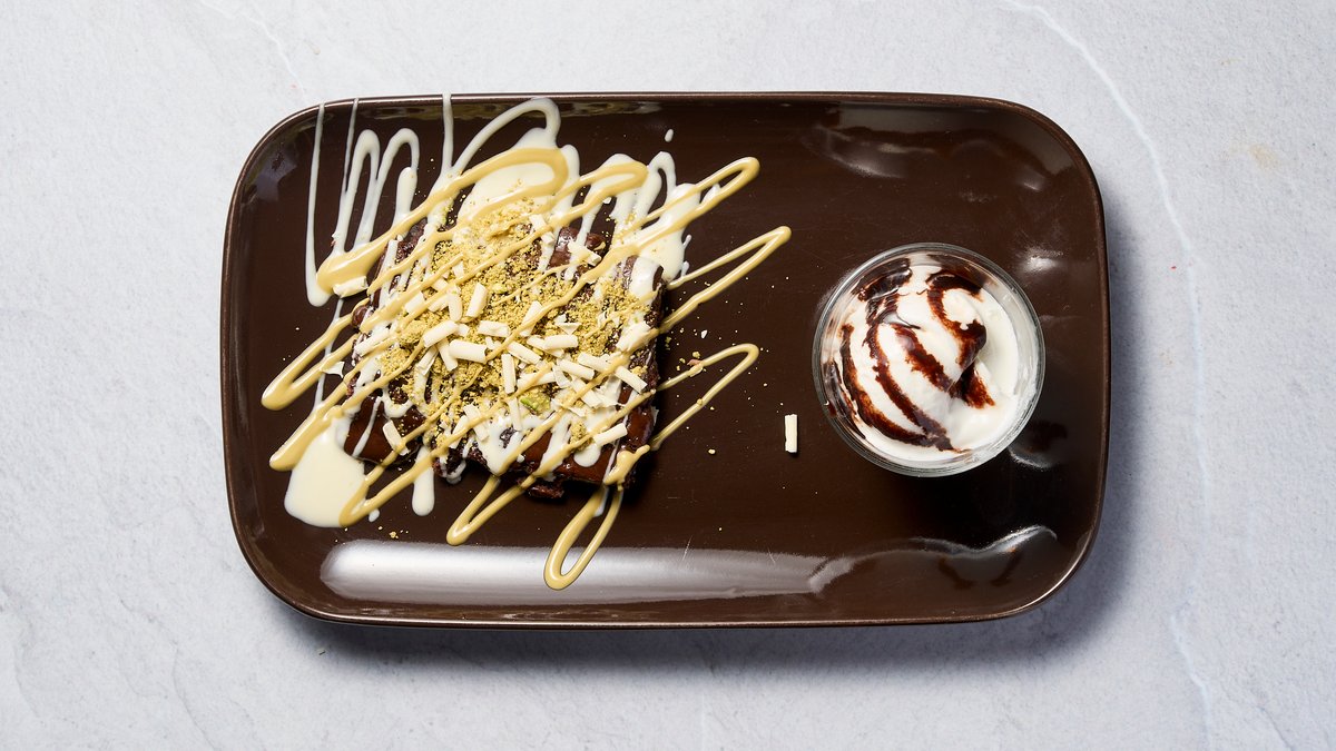 Pistachio Craze Brownie