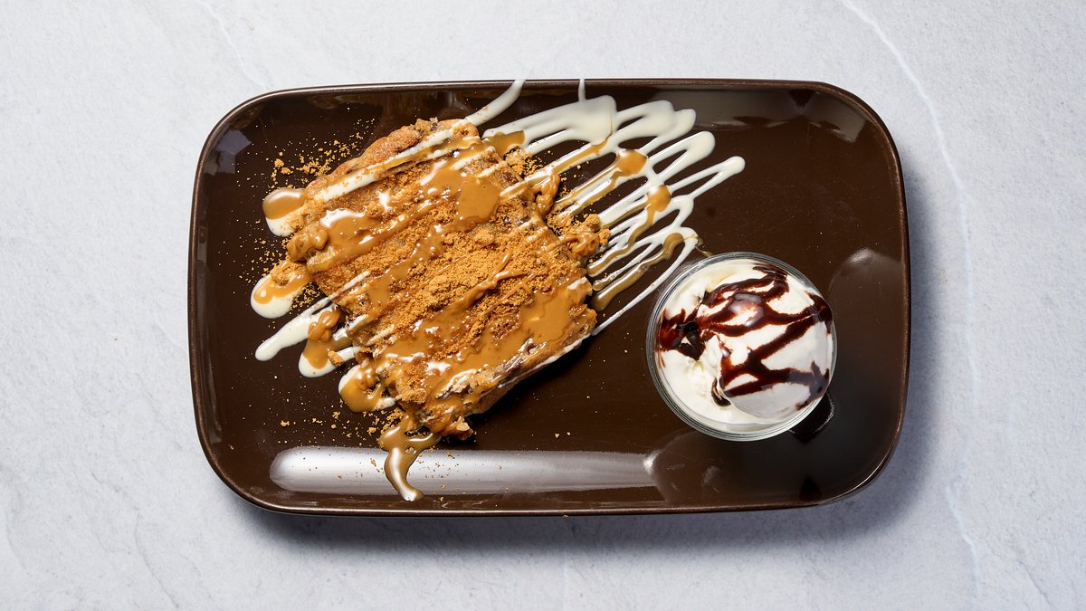 The Lotus Biscoff Brownie