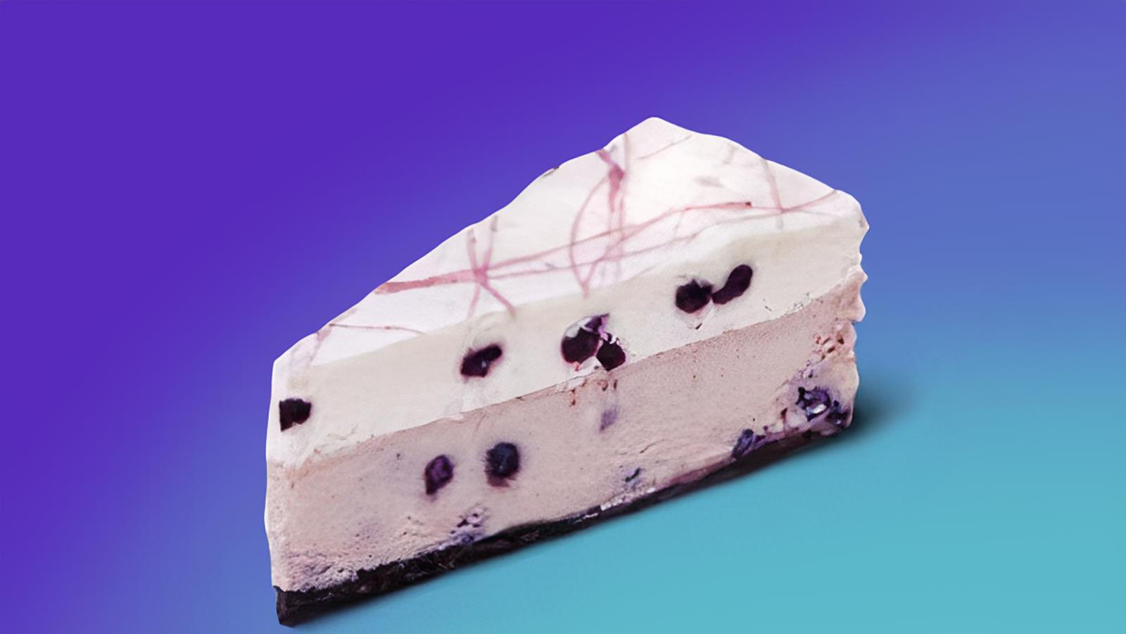 White Chocolate Blueberry Cheesecake