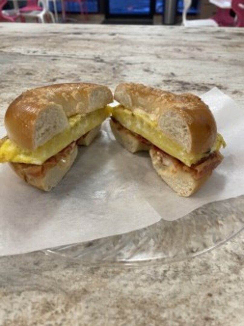 Breakfast Bagel Sandwich