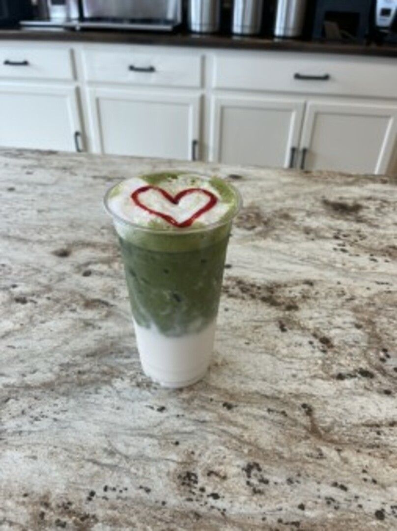 Honey Jasmine Iced Matcha