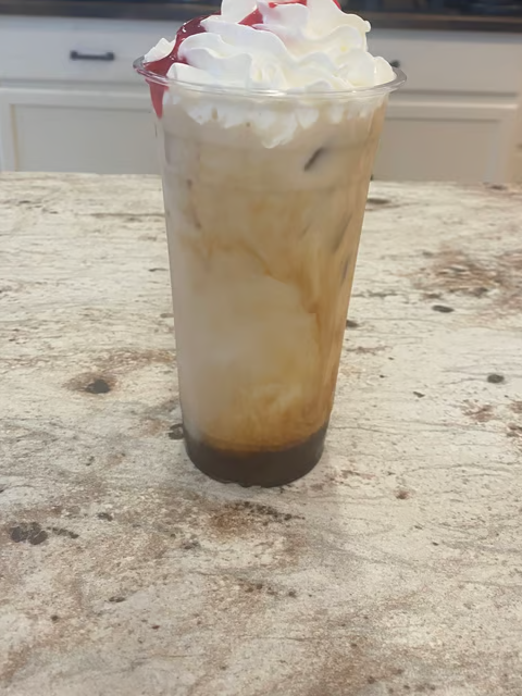 Strawberry Shortcake Latte