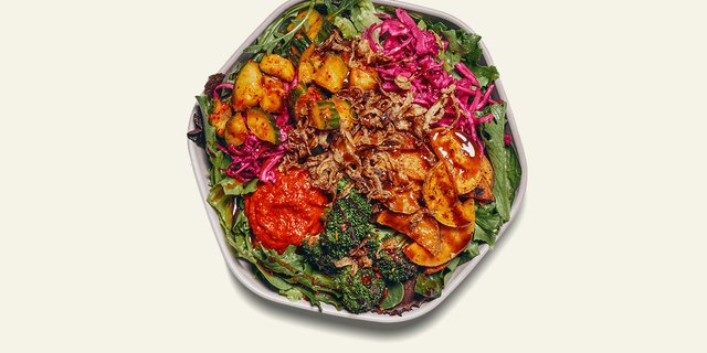 Cucumber Kimchi Crunch Salad