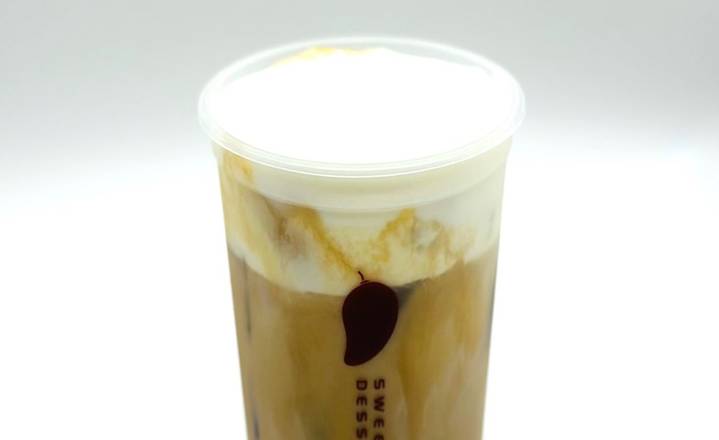 Coconut Coffee With Sea Salt Cream