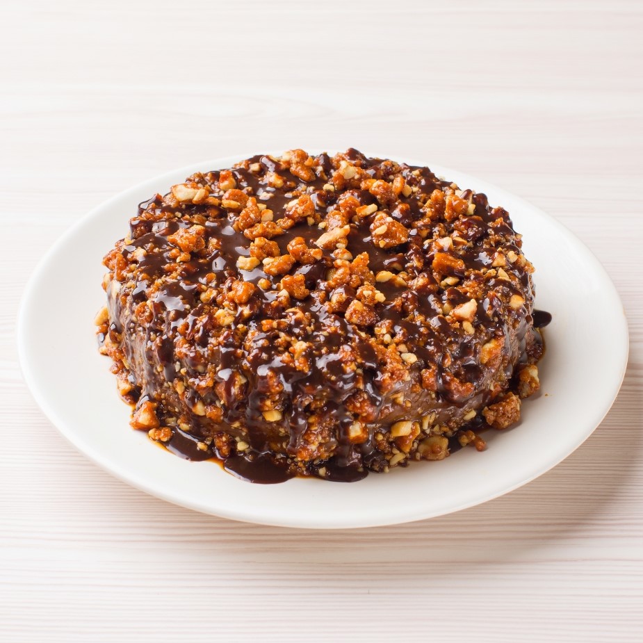 Mini Torta de Brigadeiro com Crocante de Castanha - 600g