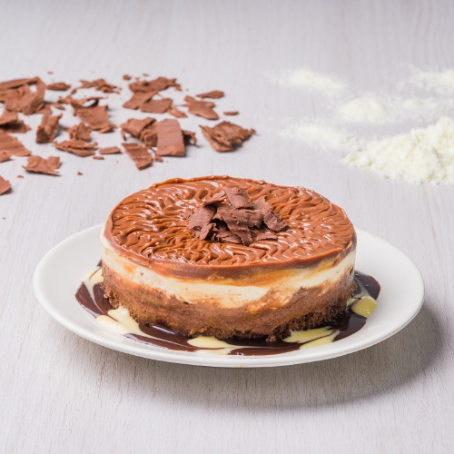 Mini Torta Nuvem de Leite Ninho com Choc