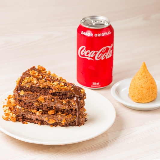 Trio Brigadeiro Crocante com Coxinha