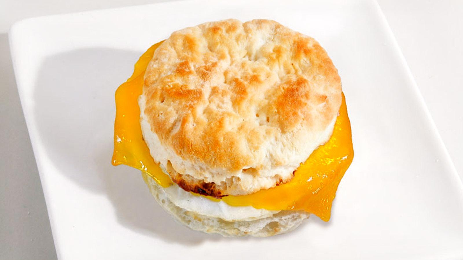 Biscuit Sandwich - Egg and Cheese