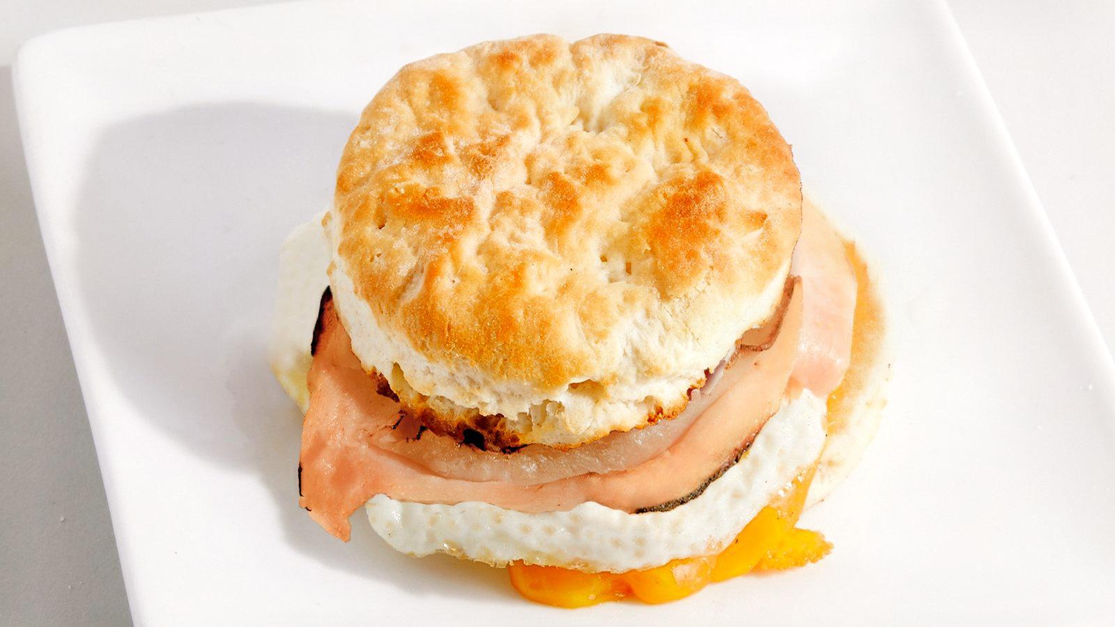 Biscuit Sandwich - Turkey, Egg and Cheese