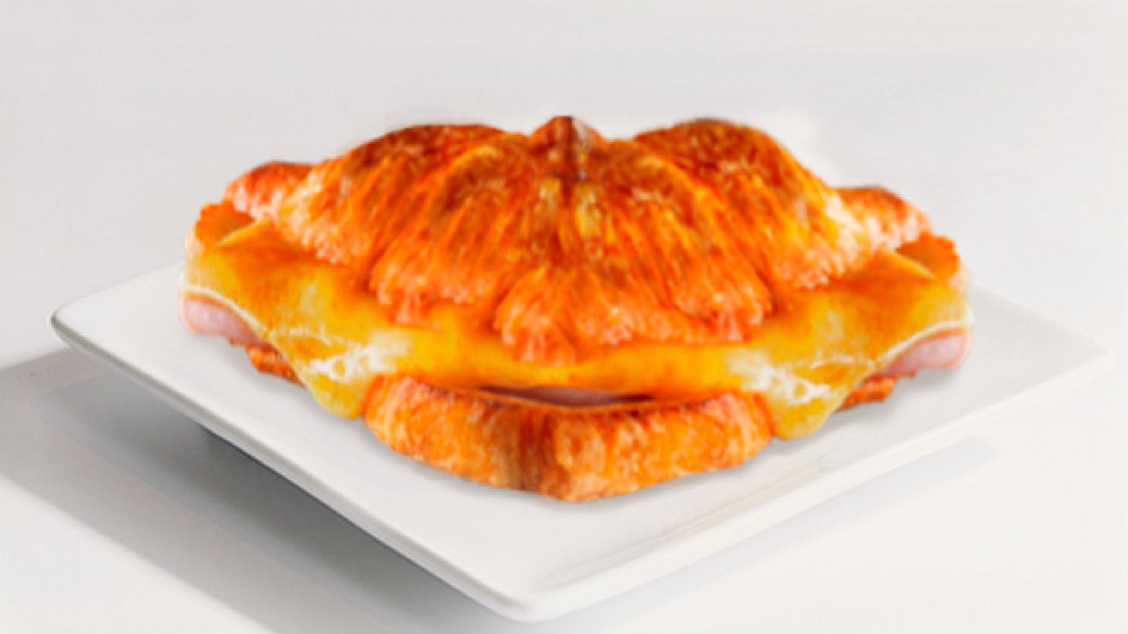 Croissant Sandwich - Ham, Egg and Cheese