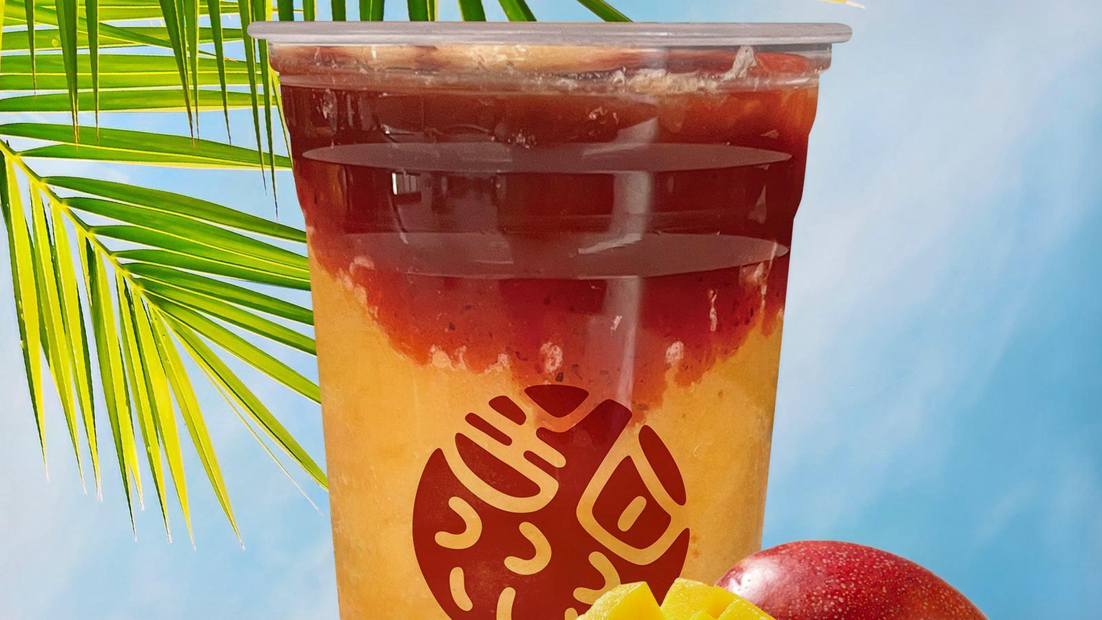 Mango Sunrise Mocktail