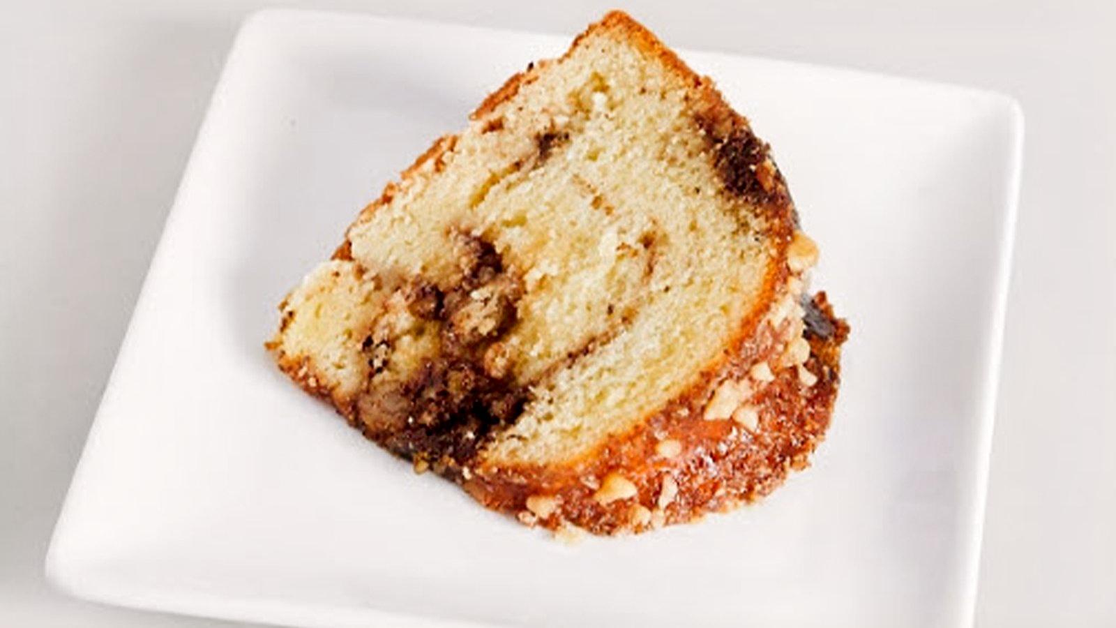 Sour Cream Walnut Coffee Cake