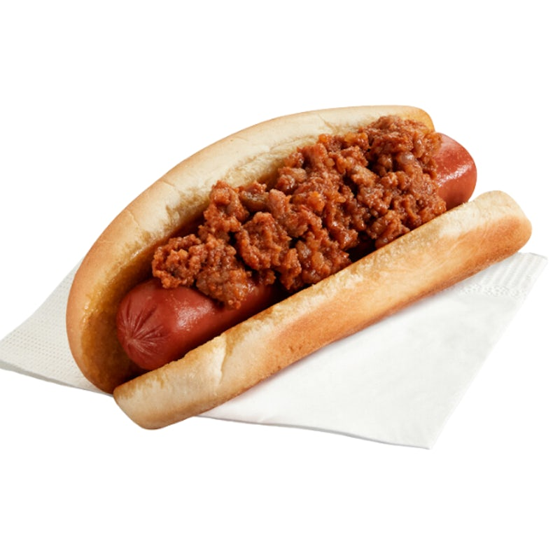 Hot Dog with Coney Sauce
