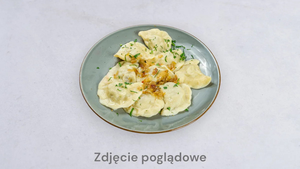 Pierogi ze szpinakiem i fetą