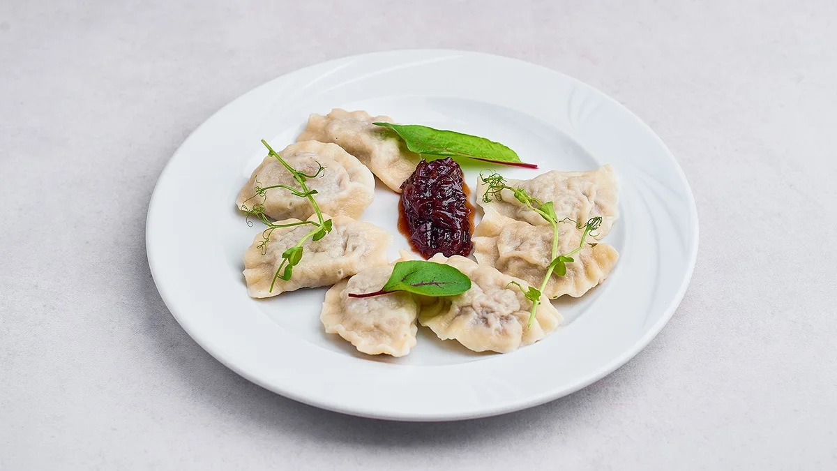 Pierogi z mięsem