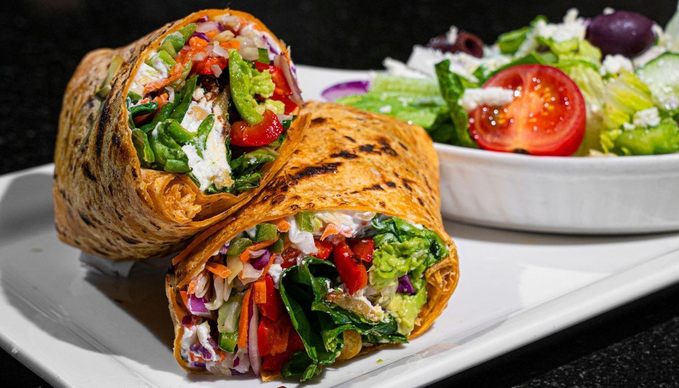 Garden Vegetable Wrap - Vegetarian