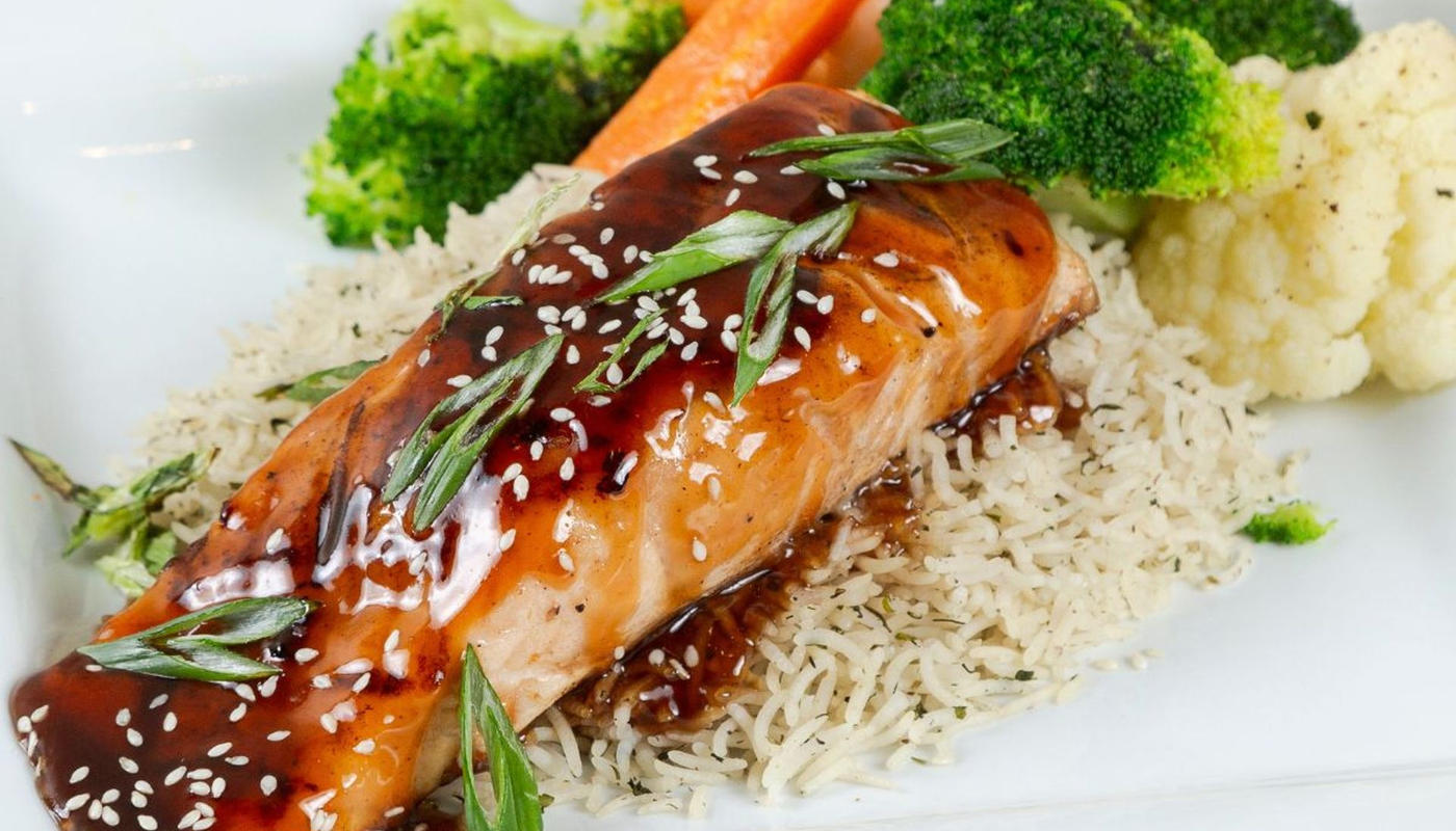 Teriyaki Grilled Salmon