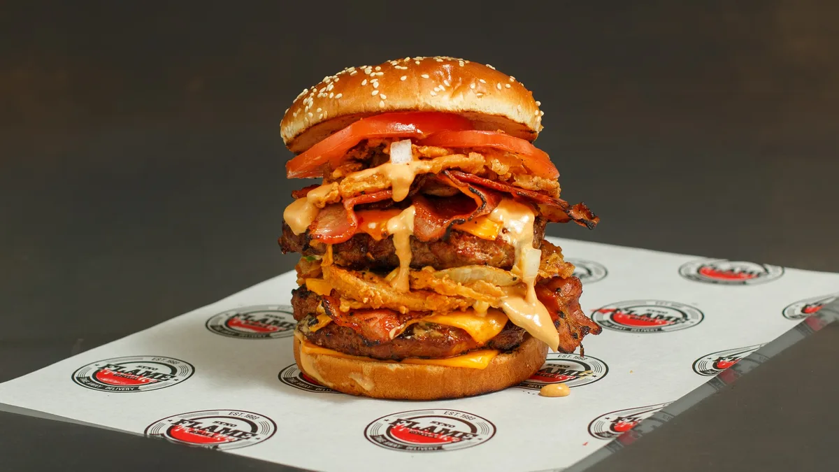 Belly Buster Burger