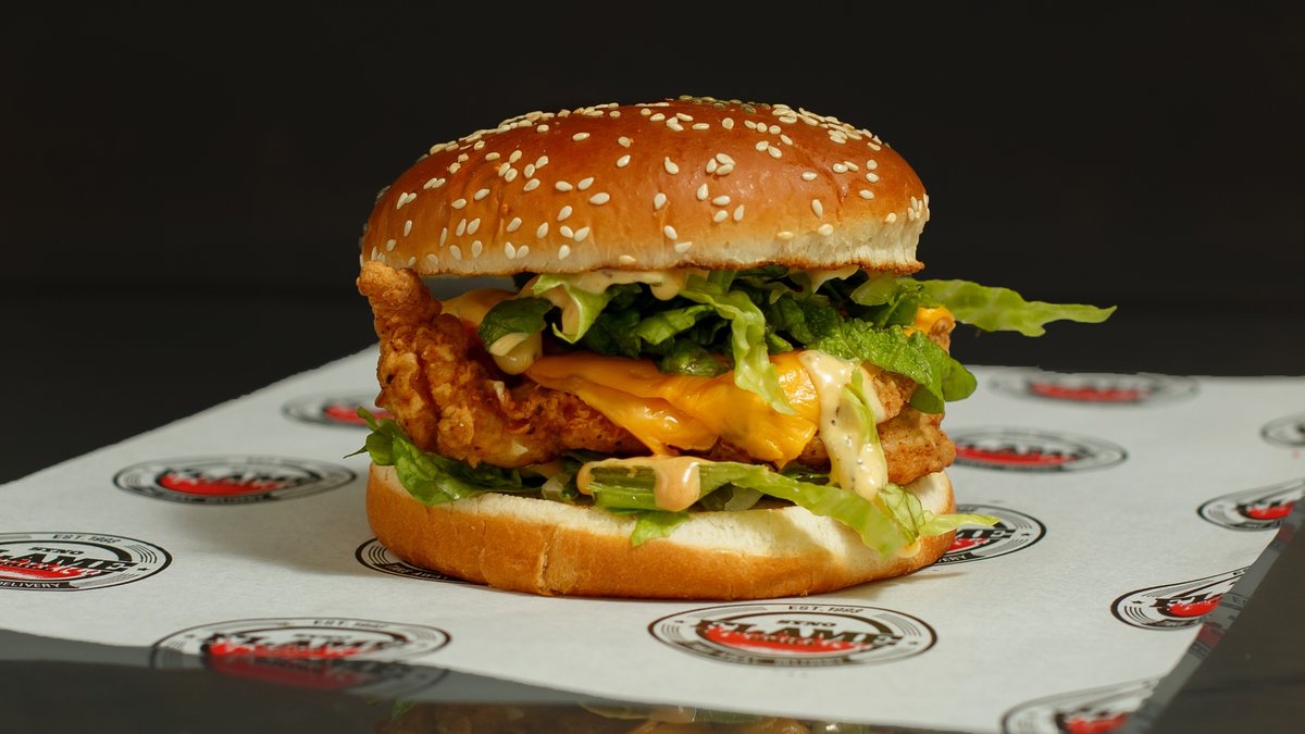 Hot n Spicy Chicken Burger🌶️
