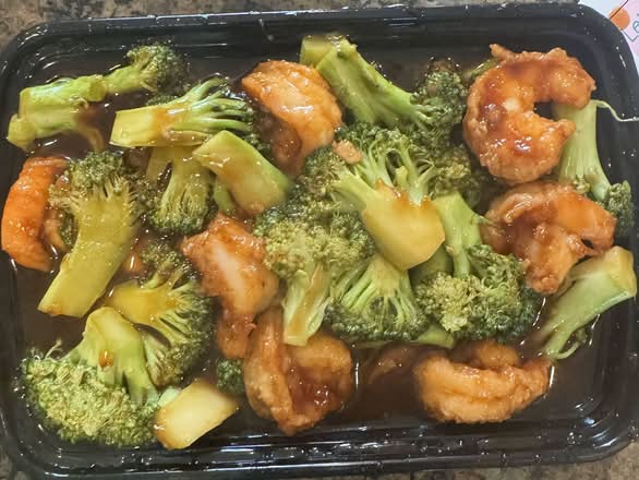 Shrimp with Broccoli