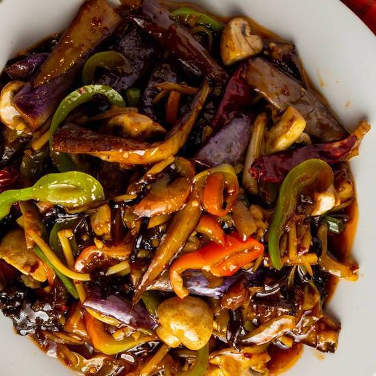 6. Szechuan Eggplant