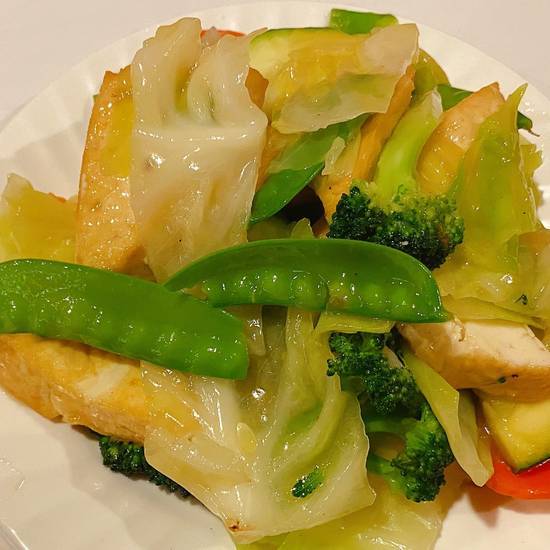 8. Pork With Black and White Mushroom